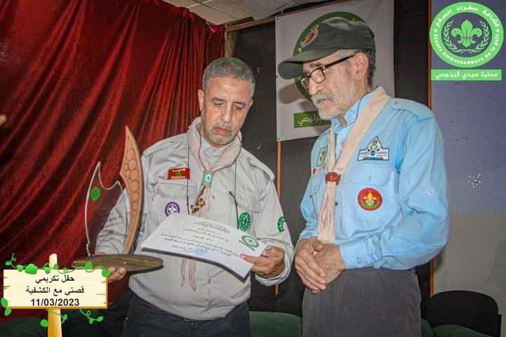 Activité avec les scouts ambassadeurs de la paix 5
